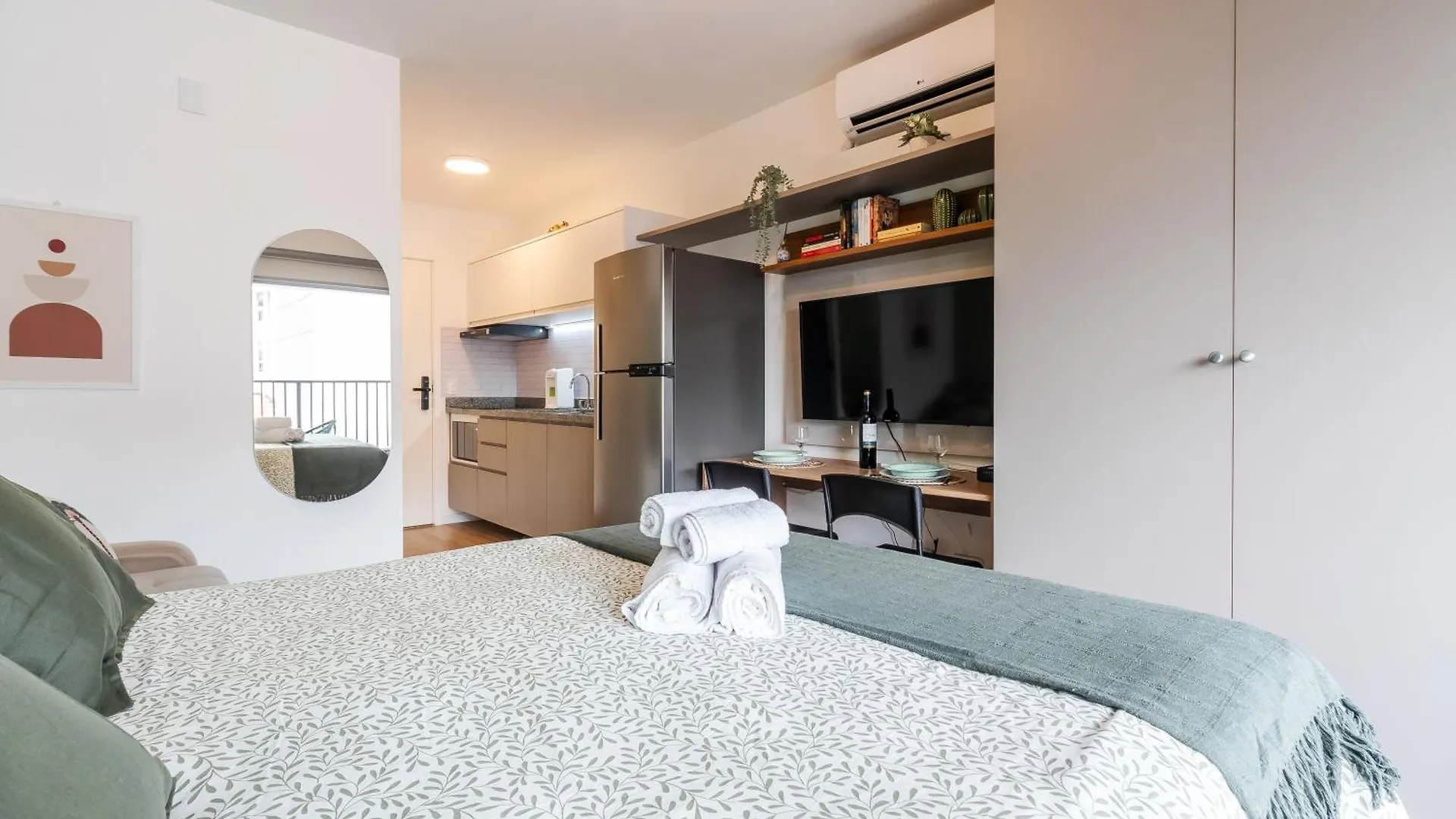Estudio Na Vila Mariana: Conforto A 1 Min Do Metro 상파울루 0*,